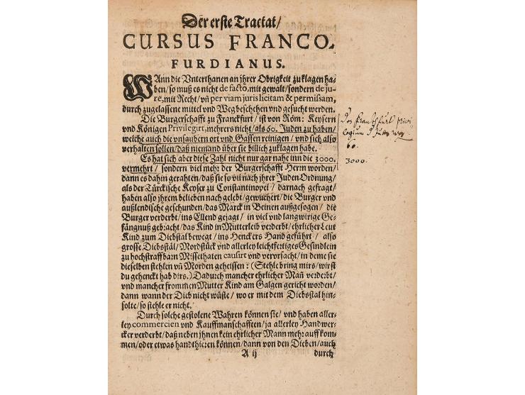 Tricinium. I. Cursum Francofurdianum, II. Cursum maximae partis Mundi, III. Colloquium Gallico-Hispanicum, canens, Oder Dreyf