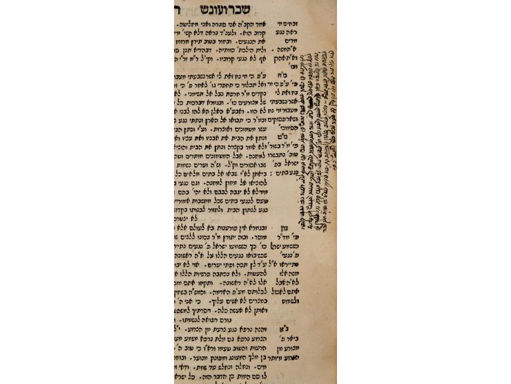 ספר ראשית בכורים, דרושים על התורה ומועדים על פי דרוש וסוד, מאת רבי חנוך מגניזן. פרנקפורט דמיין, [תס"ח 1708].   חתימה בשער: "ר