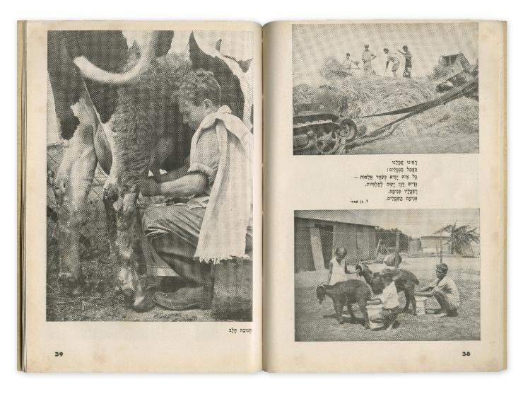 Chevraya, HaNoar HaOved picture book. Photography and editing – Moshe Vorobeichic. Tel-Aviv: "BaMa'ale", 1935. A book publish