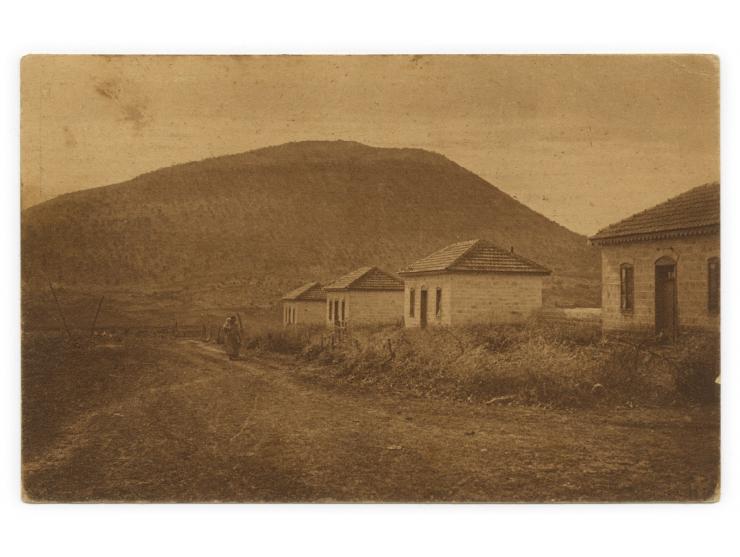 52 Palestine postcards. Palestine, 1920s-30s. The collection is composed of Palestine postcards primarily featuring landscape