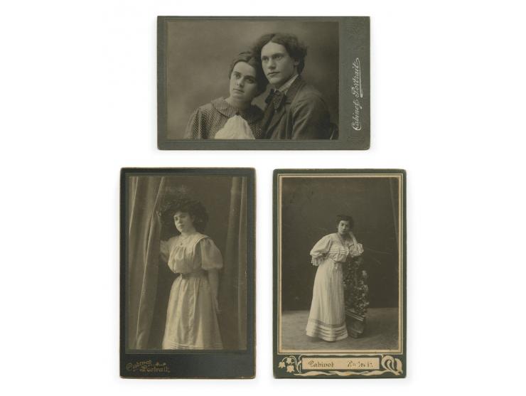 Seven photographs taken by Shlomo Narinsky (Naroni) from the time he worked in Jerusalem in the early 20th century. 1-4. Four