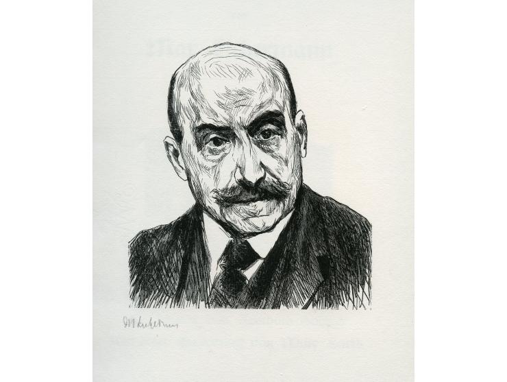 Dreitzig Holzschnitt Zeichnungen von Max Liebermann, geschnitten von Reinhold Hoberg, mit einer einleitung von Willy Kurth ]ש
