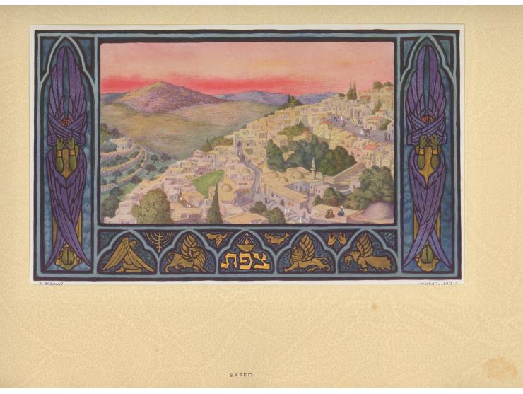 Palestine, 10 Pictures by Zeev Raban. הוצאת "בצלאל", ירושלים, 1931.