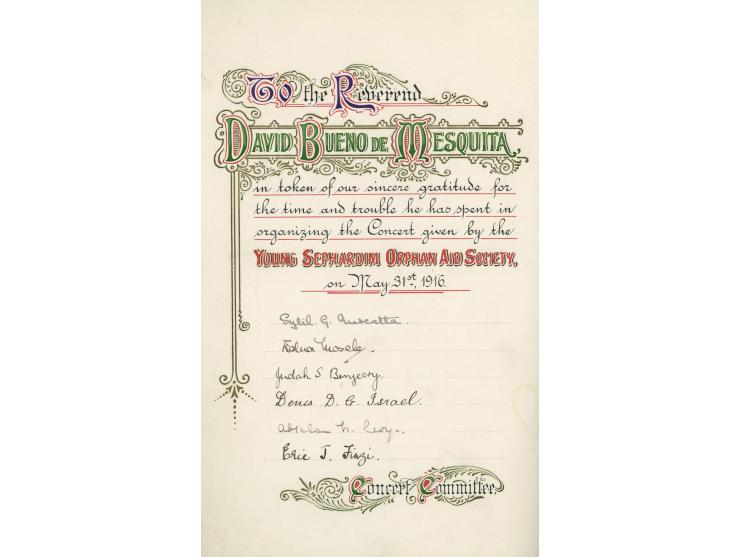 Collection of eleven booklets bound together composed for ceremonies in various congregations in England 1925-1951. The colle