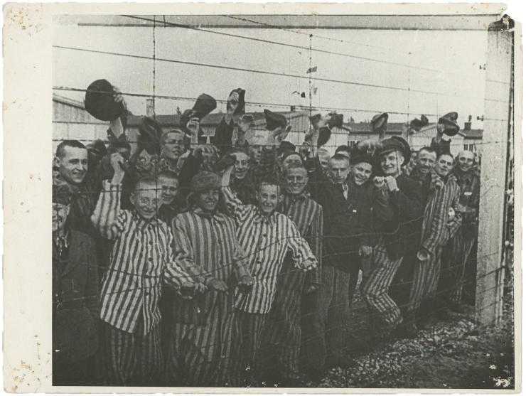 Six photographs out of Carmel newsreels: * Immigrants on a ship [1935] * Settlement in Hanita [1938] * Funeral of Ramat HaKov