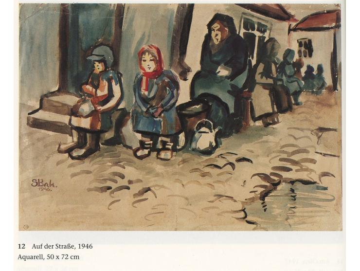 ששה קטלוגים ותיקיית הדפסי רישומים המציגים רפרודוקציות של יצירות מאת האמן שמואל בק:
 * Landscapes of Jewish Experience, Painti