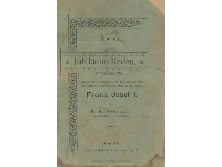 שתי חוברות אודות יהודי וינה:
 * Die Wiener Juden in Handel und Industrie, nach den Protokollen des Nieder-Österr. Merkantil-