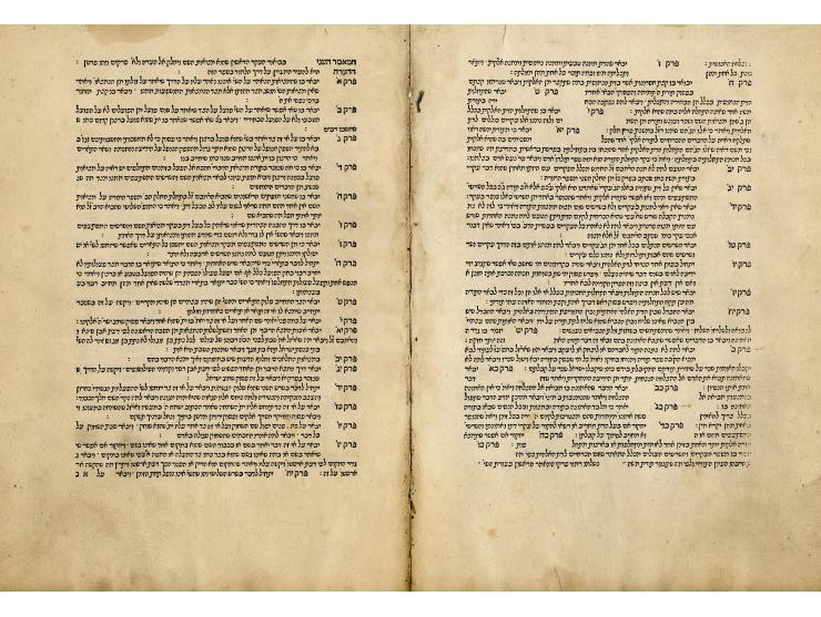 
 Sefer HaIkarim, principles of Jewish faith, by R. Yosef Albo. Soncino: [Yisrael Natan Soncino and sons], 1485. First editio