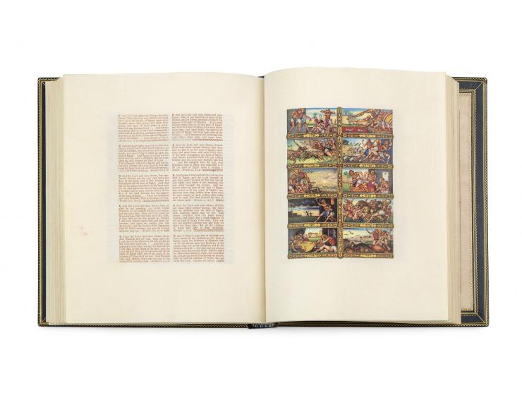 
 The Haggadah, הגדה מודפסת על קלף מעשה ידי ארתור שיק; תרגום לאנגלית והקדמה מאת ססיל (בצלאל) רות. הוצאת Beaconsfield Press, ל
