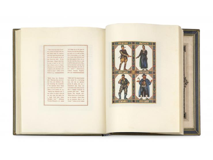 
 The Haggadah, הגדה מודפסת על קלף מעשה ידי ארתור שיק; תרגום לאנגלית והקדמה מאת ססיל (בצלאל) רות. הוצאת Beaconsfield Press, ל