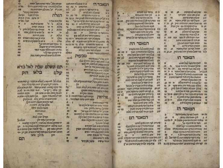 
 ספר עקדת יצחק, פירוש על התורה, מאת רבי יצחק עראמה. שאלוניקי, דפוס יהודה גדליה, רפ"ב [1522]. מהדורה ראשונה.


 עותק שלם