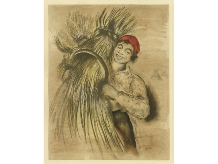 On the Jewish Fields of the Ukraina, Issachar Ryback. פריז, 1926. אנגלית.
אלבום עם 25 רפרודוקציות איכותיות (5 מהן בצבע), המתא