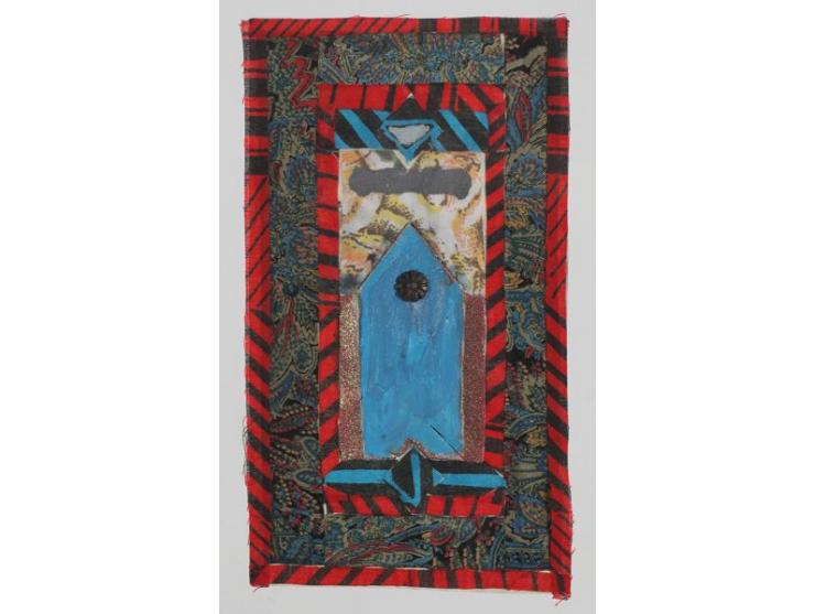 Untitled / 1989 / Mixed media on paper / 21X12 cm / Signed and dated on the reverse