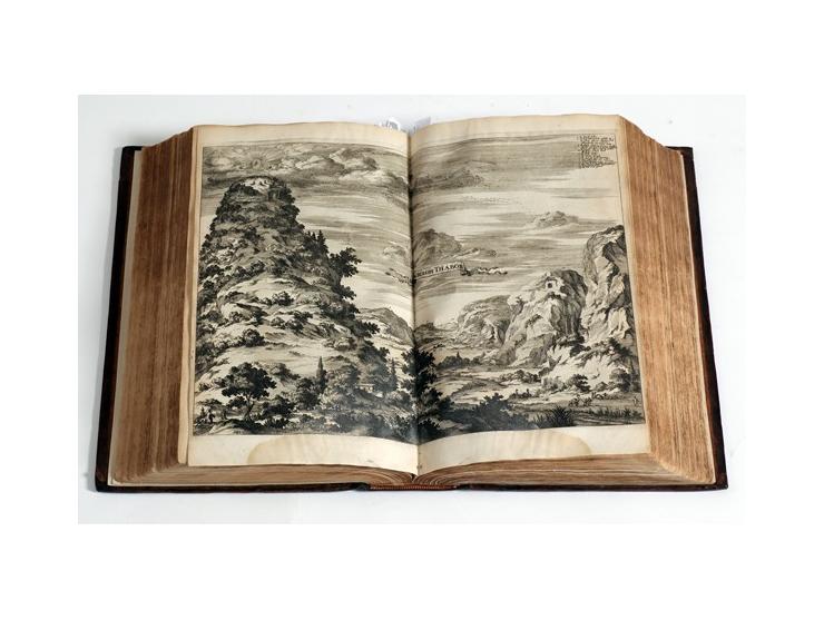Naukeurige Beschryving van Gantsch Syrie, en Palestyn of Heilige Lant,
 Olfert Dapper. הוצאת Jacob Van Meurs. אמשטרדם, 1677. 
