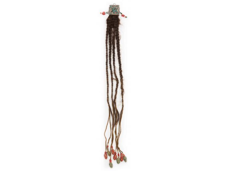 Hair adornment. Bukhara, Uzbekistan, [early 20th century].