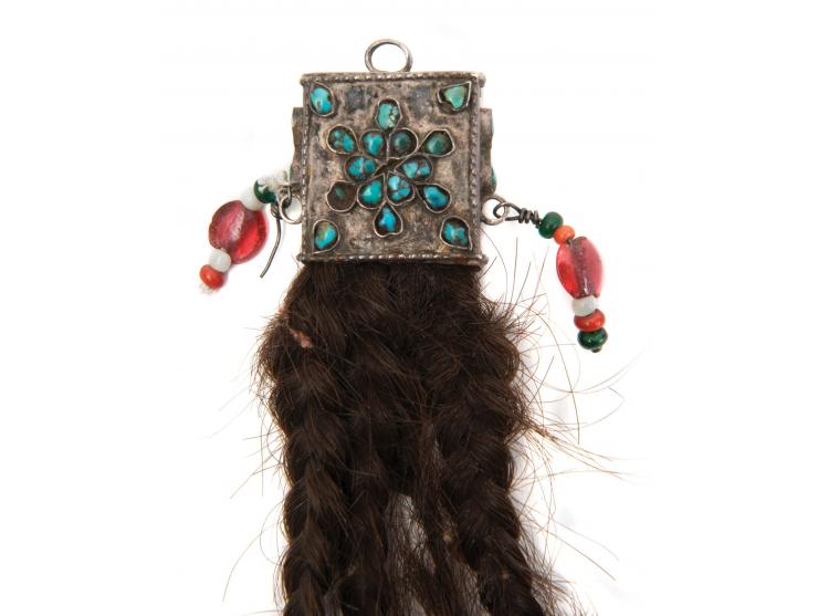 Hair adornment. Bukhara, Uzbekistan, [early 20th century].