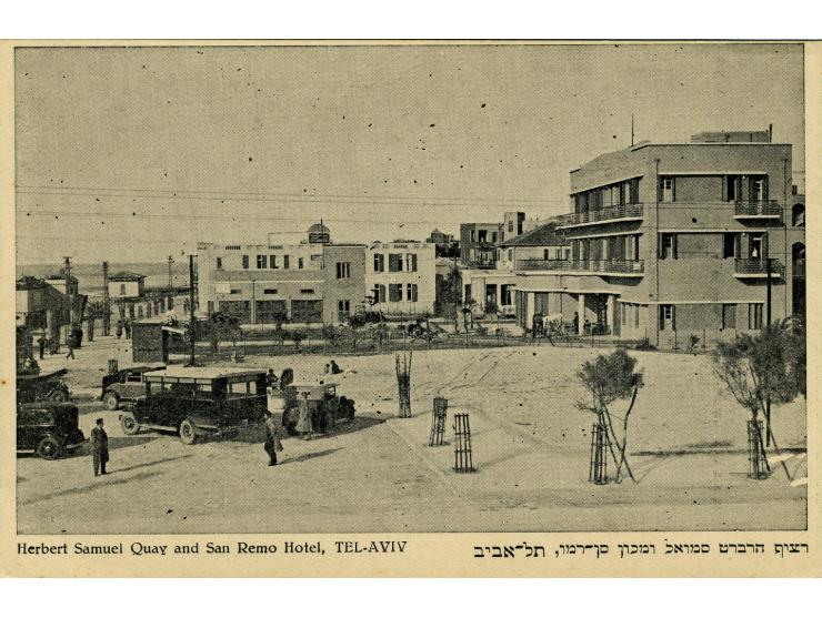 69 postcards of Tel-Aviv. Various publishers and publication dates.
A few are similar versions of the same postcard. 
Good to