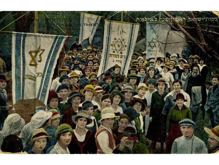 Thirteen postcards published by Eliyahu Brothers, Jaffa-Tel Aviv.
Tomb of King David, Western Wall, Rachel's Tomb, Jaffa from